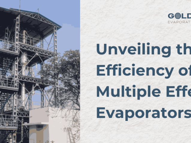 Multiple Effect Evaporators